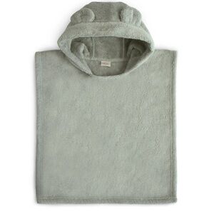 Mushie Bear Poncho Towel - Moss